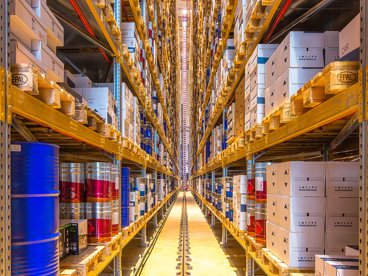 Automated warehouses | POLYPAL STORAGE SYSTEMS