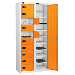 Charging locker 10 door | POLYPAL STORAGE SYSTEMS