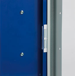 Cerradura magnética de color azul | POLYPAL STORAGE SYSTEMS
