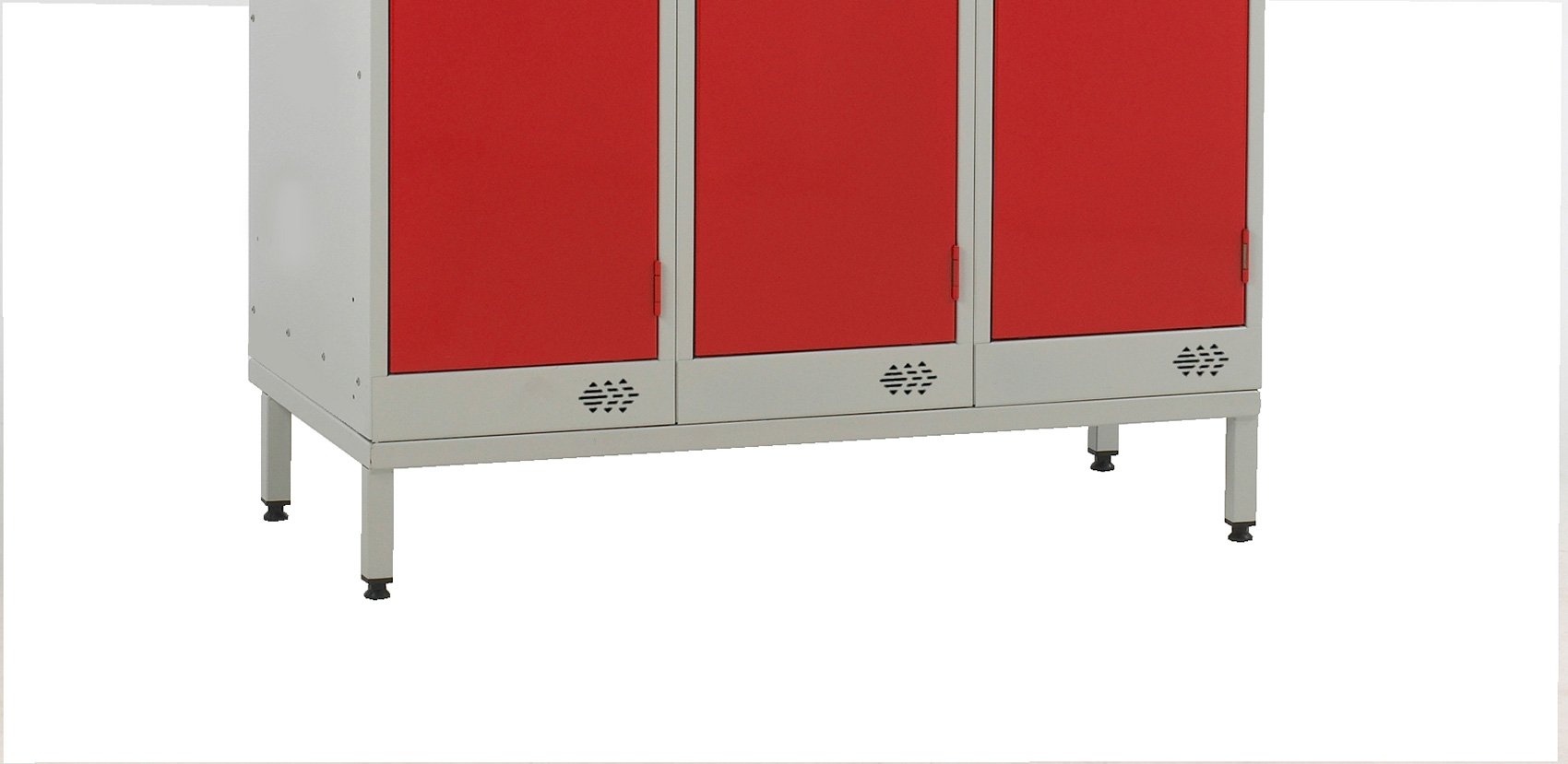 Support frames for lockers | POLYPAL STORAGE SYSTEMS