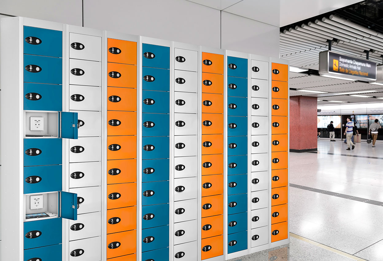 Charging lockers | POLYPAL STORAGE SYSTEMS