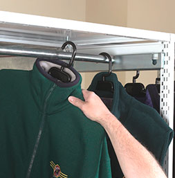 Hanging garment rail | POLYPAL STORAGE SYSTEMS